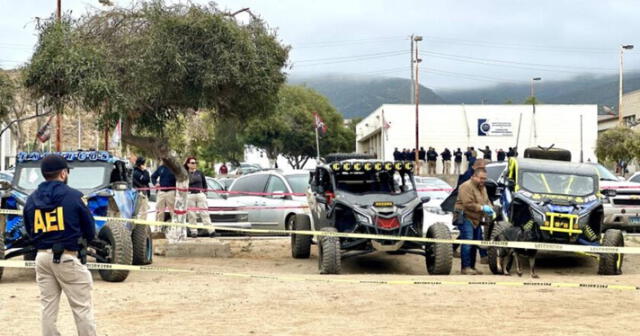  Sicarios fueron tras narco y dispararon a nueve personas en un rally en Baja California. Foto: The San Diego Union-Tribune   