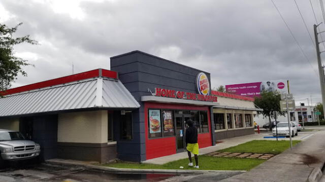  El incidente ocurrió en el Burger King ubicado en 2631 South State Rd en Hollywood, Florida. Foto: Google Maps<br><br>    