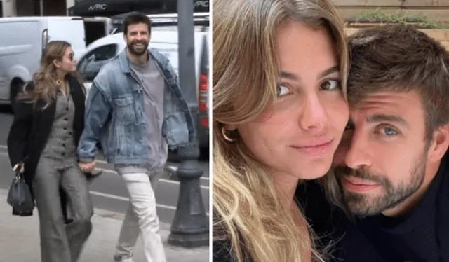  Gerard Piqué y Clara Chía se lucen caminando de la mano por las calles de Barcelona. Foto: composición LR/Mundo Deportivo/Instagram/Clara Chía / Video: Kings League   