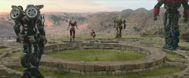  ‘Transformers: el despertar de las bestias’ lanza nuevo tráiler grabado en Machu Picchu. Foto: composición LR/Paramount Pictures   