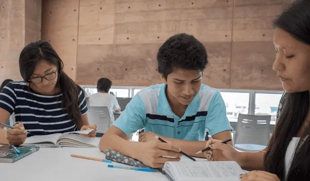 Los estudiantes desyacados y de escasos recursos pueden aplicar a la Beca Cometa. Foto: Andina   