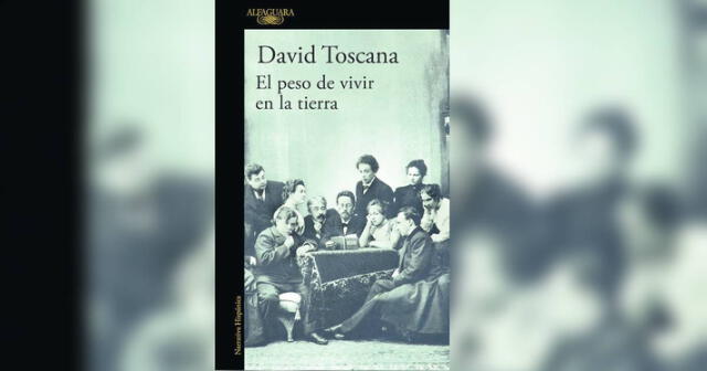  "El peso de vivir en la tierra", con este libro David Toscana gana la quinta edición de la Bineal Vargas Llosa. Foto: Composición LR/difusión   