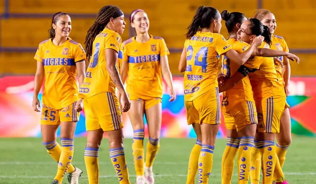 Tigres terminó como la segunda mejor escuadra de la fase regular del Clausura. Foto: Tigres Femenil/Facebook   