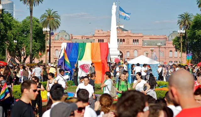 Marcha del Orgullo LGBT. Foto: Ministerio de Cultura Argentina    