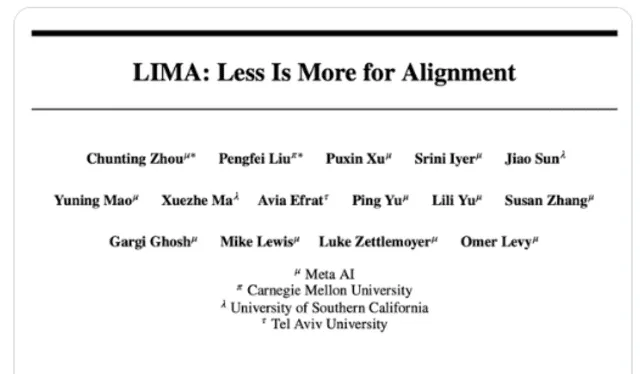 Científica de META IA brinda detalles sobre LIMA. Foto: captura de Twitter   