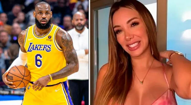 Paula Manzanal contó su experiencia con LeBron James. Foto: composición LR/Instagram   