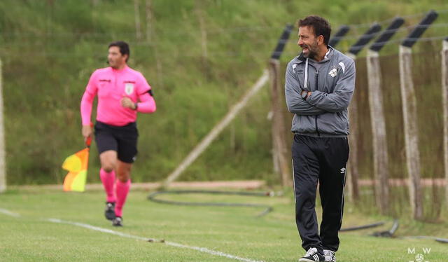 Sergio Blanco firmó como entrenador de Montevideo Wanderers para las próximas dos temporadas. Foto: Montevideo Wanderers 