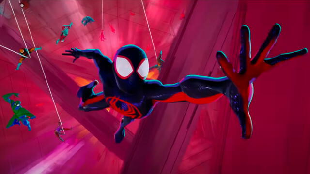  Miles Morales inicia su mayor reto en "Spider-Man: a través del Spider-Verso". Foto: Sony Pictures   