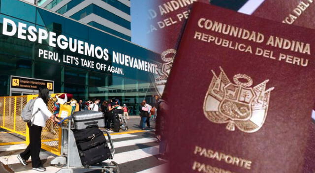  El pasaporte tiene una caducidad de 5 años. Foto: composición LR/Andina/difusión   