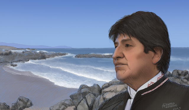  Para mantenerse vigente, Morales pasó a una segunda variable de su estrategia: intervenir a fondo en la política peruana. Foto: archivo LR   