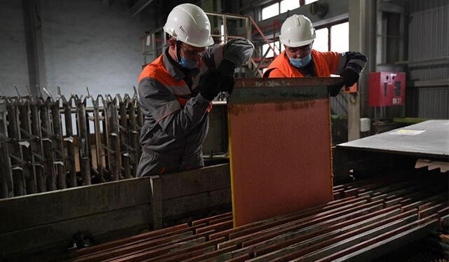  Más del 20% de la oferta nacional de cobre se ha recortado en lo que va del 2023. Foto: difusión    