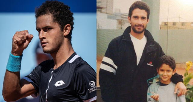 Juan Pablo Varillas se inició en el tenis desde pequeño como aficionado. Foto: composición LR/captura de Instagram   