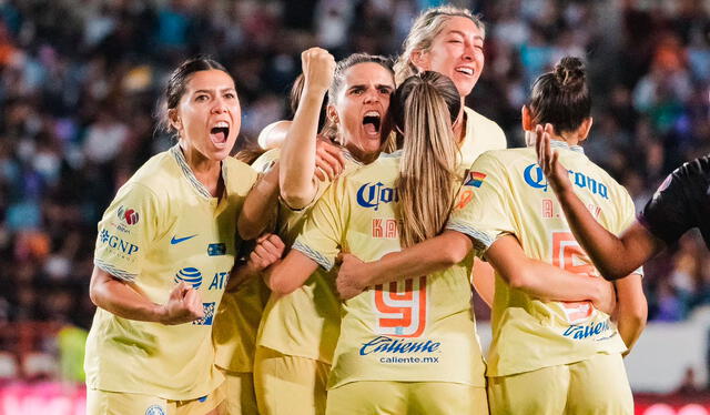 El América se impuso 2-1 a Pachuca en la final de ida. Foto: AmericaFemenil / Twitter   