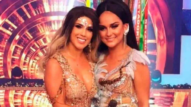 Yahaira Plasencia y Daniela Darcourt ya se amistaron y limaron asperezas. Foto: difusión/América TV Yahaira Plasencia y Daniela Darcourt ya se amistaron y limaron asperezas. Foto: difusión/América TV