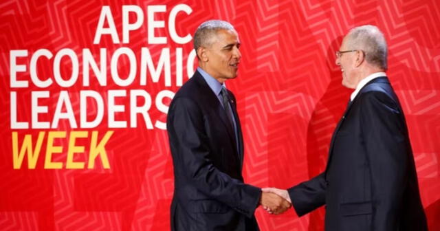  El expresidente Pedro Pablo Kuczynski (PPK) y su homólogo estadounidense Barack Obama en foro APEC 2016. Foto: AP   
