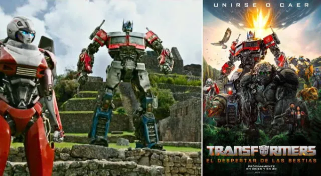  Perú fue escenario de la última película de "Transformers". Foto: Transformers   