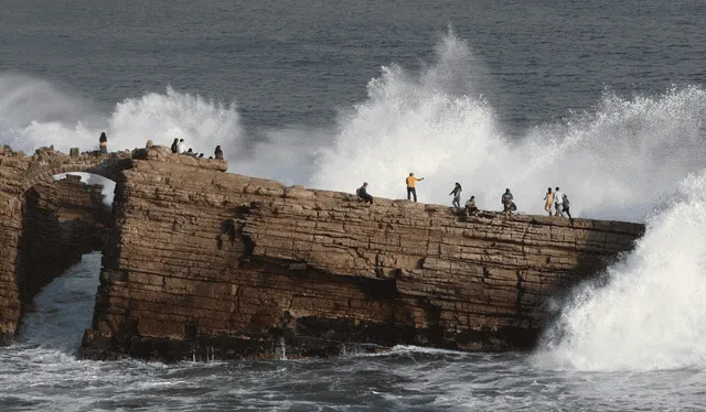  Oleajes anómalos persisten. Foto: Telesur expresión    