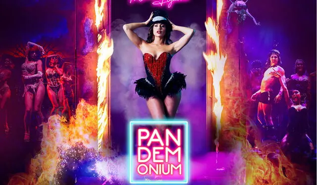 Milett Figueroa protagonizó la obra circense "Pandemonium". Foto: Teleticket   