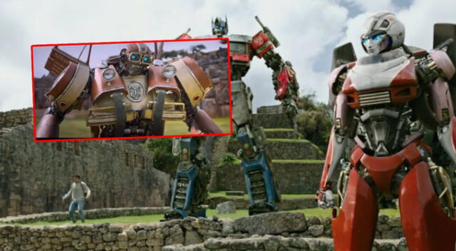 "Transformers: el despertar de las bestias" incluyó jergas peruanas en el filme. Foto: composición GLR/ Paramount Pictures   