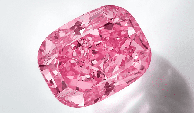  Diamante rosa Eternal Pink. Foto: Sotheby's    