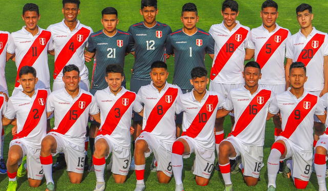 Mauricio Arrasco ha formado parte de la selección peruana sub-15 y sub-17. Foto: FPF   