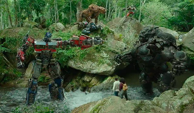 “Transformers 7” es el mejor estreno en el Perú en lo que va del año. Foto: Paramount Pictures   