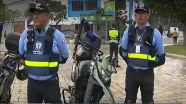 Alcaldesa de San Isidro en contra del uso de armas no letales para serenos. Foto: difusión   