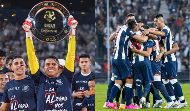 Alianza Lima es el ganador del Torneo Apertura 2023 del Perú. Foto: composición LR/captura de Instagram   