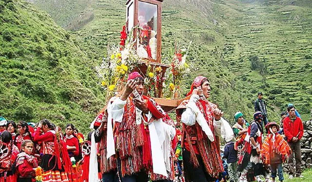 ¿ La fiesta en honor al niño Melchor de Ollantaytambo reúne a la comunidad. Foto: El Peruano<br><br>    