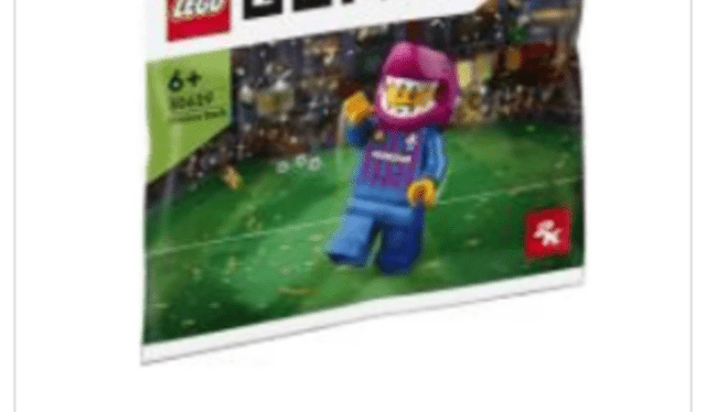  En diciembre de 2022 se filtró un kit de LEGO en la que aparecía el logo de 2K Games. Foto: Instagram<br><br>    