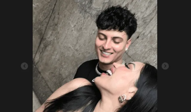 Lesly Reyna junto a su enamorado Joao Oliveira. Foto: captura/Instagram   