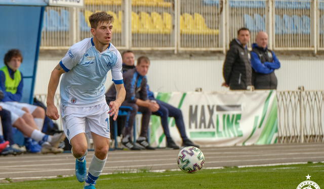 Alexei Ríos volvió al equipo donde se formó para las últimas dos temporadas de su carrera en primera división. Foto: Dinamo Minsk   