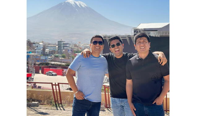  Grupo 5 en Arequipa. Foto: Grupo 5-Facebook   