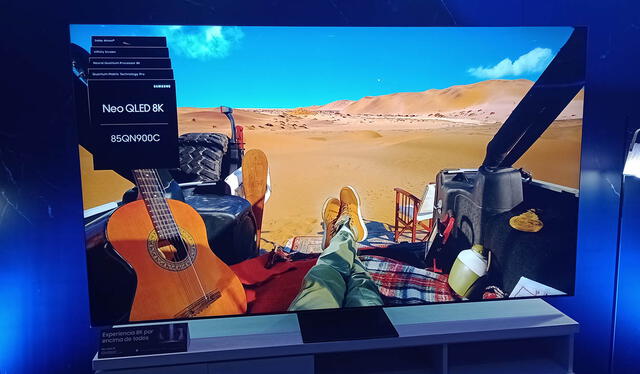  Estos Samsung Neo QLED 8K tienen un potente procesador. Foto: Edson Henríquez   