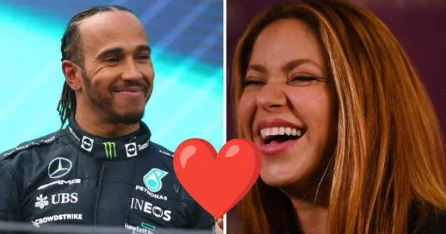  Lewis Hamilton es uno de los deportistas más ricos de Reino Unido ¿Tendrá una relación con Shakira? Foto: composición LR/La sexta/People 