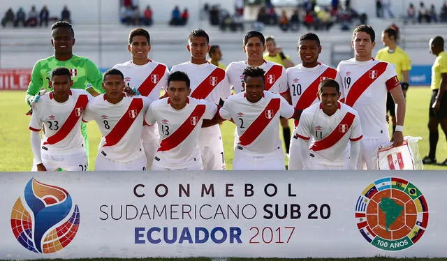 Bryan Reyna jugó en 3 de los 4 cotejos de la selección peruana en el Sudamericano Sub-20 de 2017. Foto: Prensa FPF 