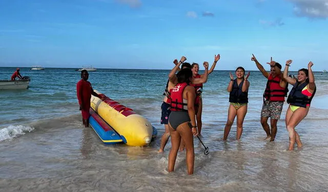Actividades acuáticas en Punta Cana. Foto: La República   