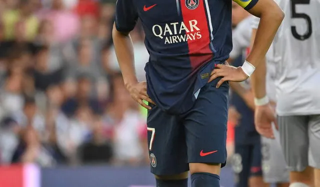 Kylian Mbappé es la estrella del PSG. Foto: PSG.   