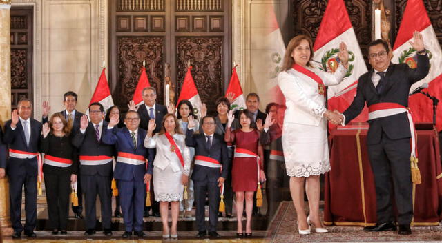 Dina Boluarte tomó juramento del nuevo ministro de Salud, César Vásquez Sánchez   