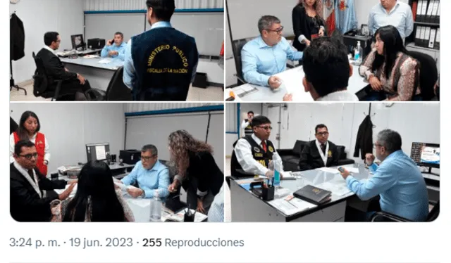  Disposición fue anunciada por la Fiscalía de la Nación este lunes. Foto: Ministerio Pública/Twitter   