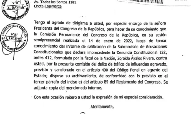  Foto: documento del Congreso<br><br>  