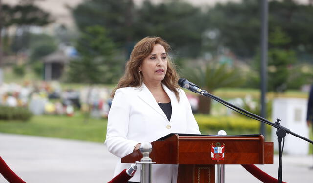 La presidenta Dina Boluarte hasta el momento no se ha pronunciado sobre este nuevo aportante no declarado ante la ONPE. Foto: Presidencia   
