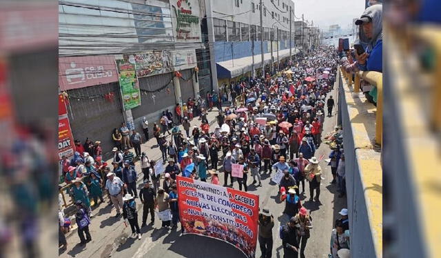  Las organizaciones sindicales están conformadas por integrantes de diferentes regiones. Foto: La República    