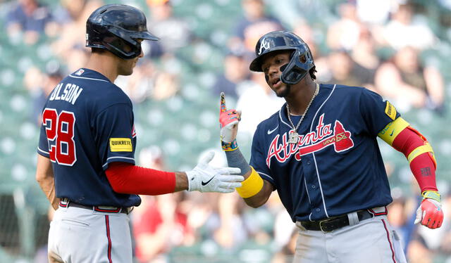 Ronald Acuña Jr. ganará 17 millones de dólares por temporada hasta 2028. Foto: AFP   