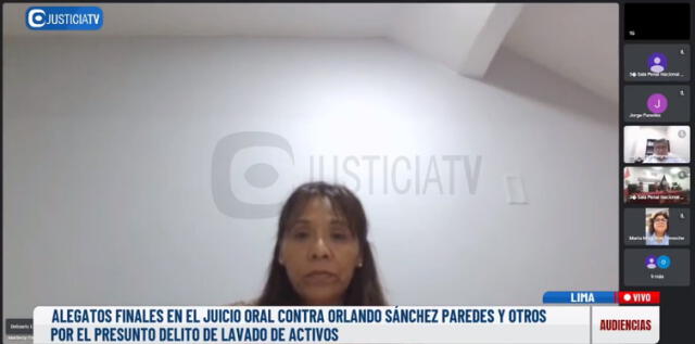 Fiscal Paola Marleni Morales sustento los cargos contra los Sánchez Paredes   