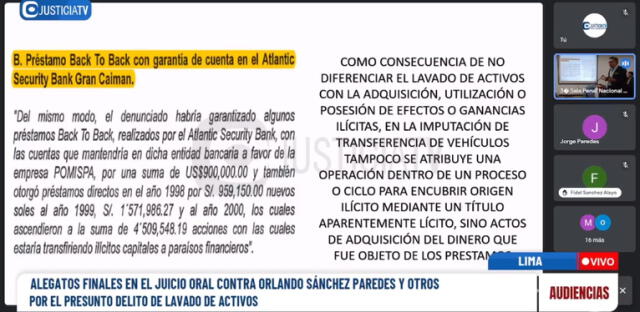 Defensa cuestiona la falta de precisión sobre el movimiento del dinero   