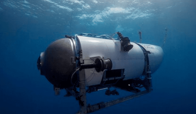 Submarino Titán. Foto: OceanGate   