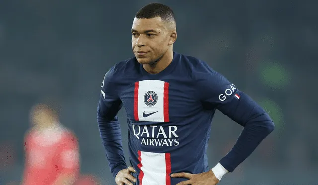  Kylian Mbappé marcó 41 goles en la temporada 2022-2023 con el PSG. Foto: AFP   