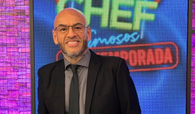 Peter Arévalo busca ganar la segunda temproada de "El gran chef: famosos". Foto: Latina TV   