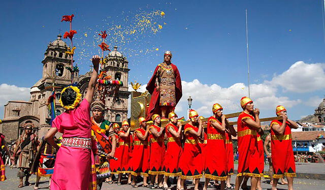  El Inti Raymi es una de las celebraciones más importantes de nuestro país. Foto: Andina